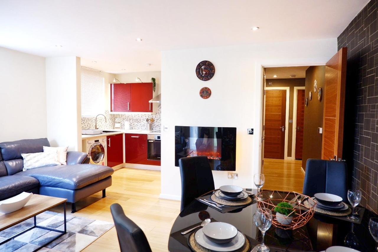 Stunning Apartment Close To Cambridge Station With Free Parking! Ngoại thất bức ảnh